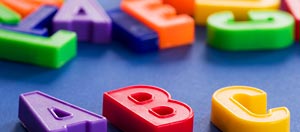 Learning the alphabet is a staple of early childhood education and pre school programs in Mapleton, Utah.